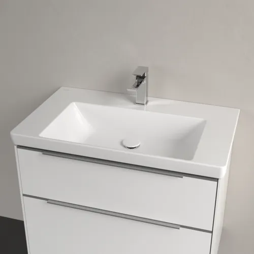 Bild von VILLEROY BOCH Subway 3.0 Schrankwaschtisch, 800 x 470 x 165 mm, Weiß Alpin, ohne Überlauf #4A708101