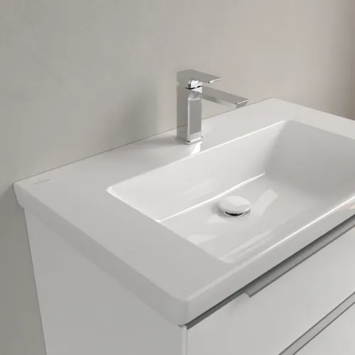 Bild von VILLEROY BOCH Subway 3.0 Schrankwaschtisch, 800 x 470 x 165 mm, Weiß Alpin, ohne Überlauf #4A708101