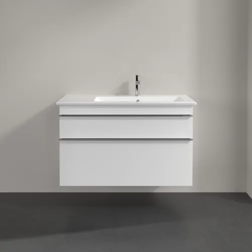 Bild von VILLEROY BOCH Venticello Waschbeckenunterschrank, 2 Auszüge, 953 x 590 x 502 mm, White Matt / White Matt #A92801MS