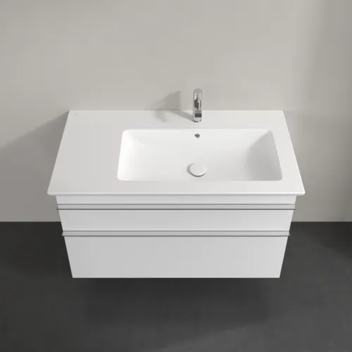 Bild von VILLEROY BOCH Venticello Waschbeckenunterschrank, 2 Auszüge, 953 x 590 x 502 mm, White Matt / White Matt #A92801MS