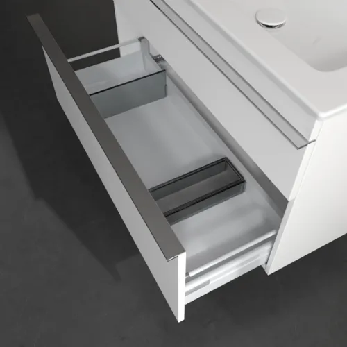 Bild von VILLEROY BOCH Venticello Waschbeckenunterschrank, 2 Auszüge, 953 x 590 x 502 mm, White Matt / White Matt #A92801MS