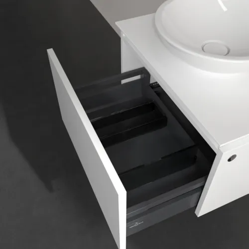 Bild von VILLEROY BOCH Legato Waschbeckenunterschrank, 1 Auszug, 600 x 380 x 500 mm, White Matt / White Matt #B56700MS