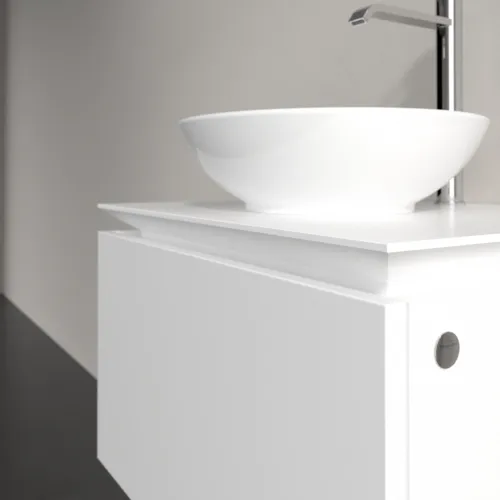 Bild von VILLEROY BOCH Legato Waschbeckenunterschrank, 1 Auszug, 600 x 380 x 500 mm, White Matt / White Matt #B56700MS