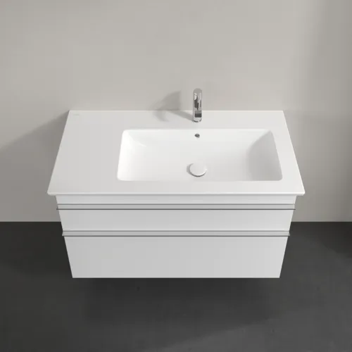 Bild von VILLEROY BOCH Venticello Waschbeckenunterschrank, 2 Auszüge, 953 x 590 x 502 mm, Glossy White / Glossy White #A92801DH