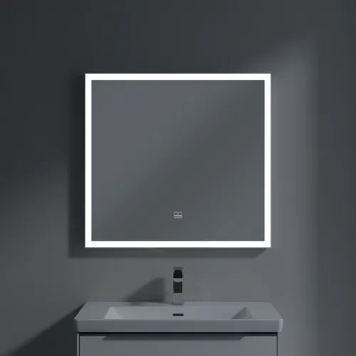 Bild von VILLEROY BOCH Subway 3.0 Spiegel, mit Beleuchtung, 800 x 750 x 47,5 mm #A4638000