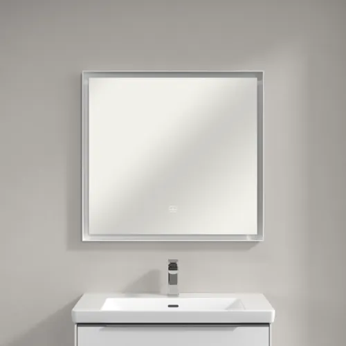 Bild von VILLEROY BOCH Subway 3.0 Spiegel, mit Beleuchtung, 800 x 750 x 47,5 mm #A4638000
