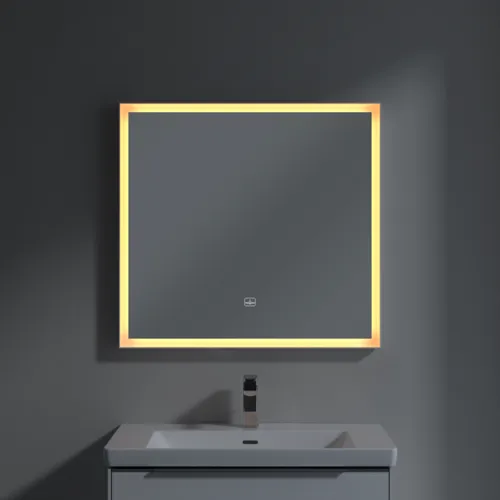 Bild von VILLEROY BOCH Subway 3.0 Spiegel, mit Beleuchtung, 800 x 750 x 47,5 mm #A4638000