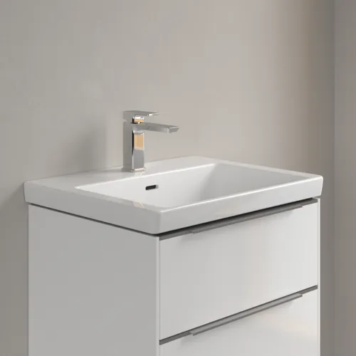 Picture of VILLEROY BOCH Subway 3.0 Washbasin, 600 x 470 x 165 mm, White Alpin, with overflow #4A706001
