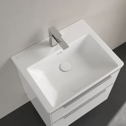 Picture of VILLEROY BOCH Subway 3.0 Washbasin, 600 x 470 x 165 mm, White Alpin, with overflow #4A706001