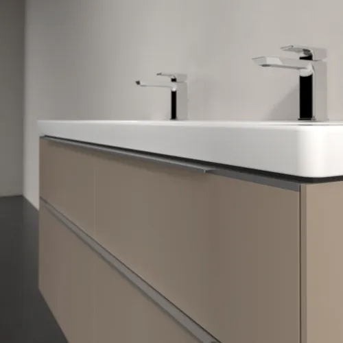 Bild von VILLEROY BOCH Subway 3.0 Waschbeckenunterschrank, 4 Auszüge, 1272 x 576 x 478 mm, Taupe #C60200VM