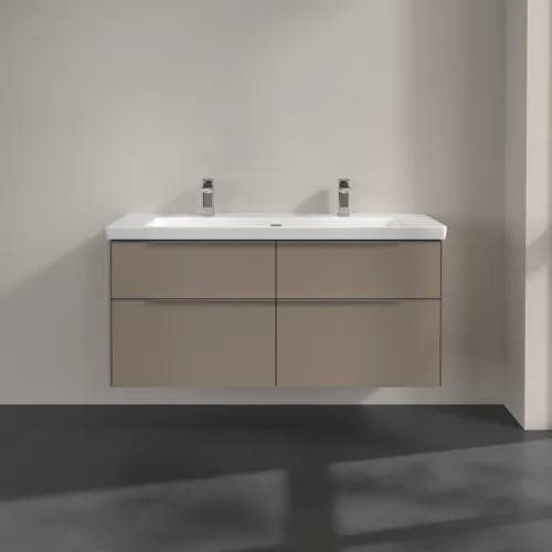 Bild von VILLEROY BOCH Subway 3.0 Waschbeckenunterschrank, 4 Auszüge, 1272 x 576 x 478 mm, Taupe #C60200VM