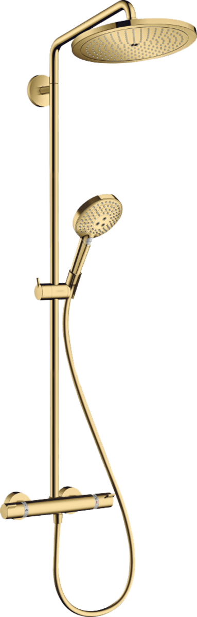 Obrázek HANSGROHE Croma Select S Showerpipe 280 sprchový systém #26890990 - polished gold optic
