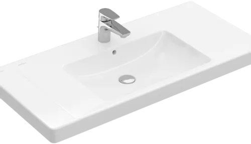 Bild von VILLEROY BOCH Subway 2.0 Schrankwaschtisch, 800 x 475 x 175 mm, Weiß Alpin, mit Überlauf #71758001