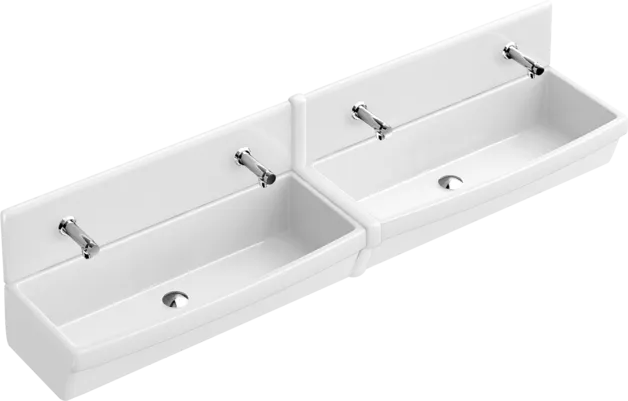 Bild von VILLEROY BOCH O.novo Rückwandplatte, 1000 x 16 x 45 mm, Weiß Alpin #68230001