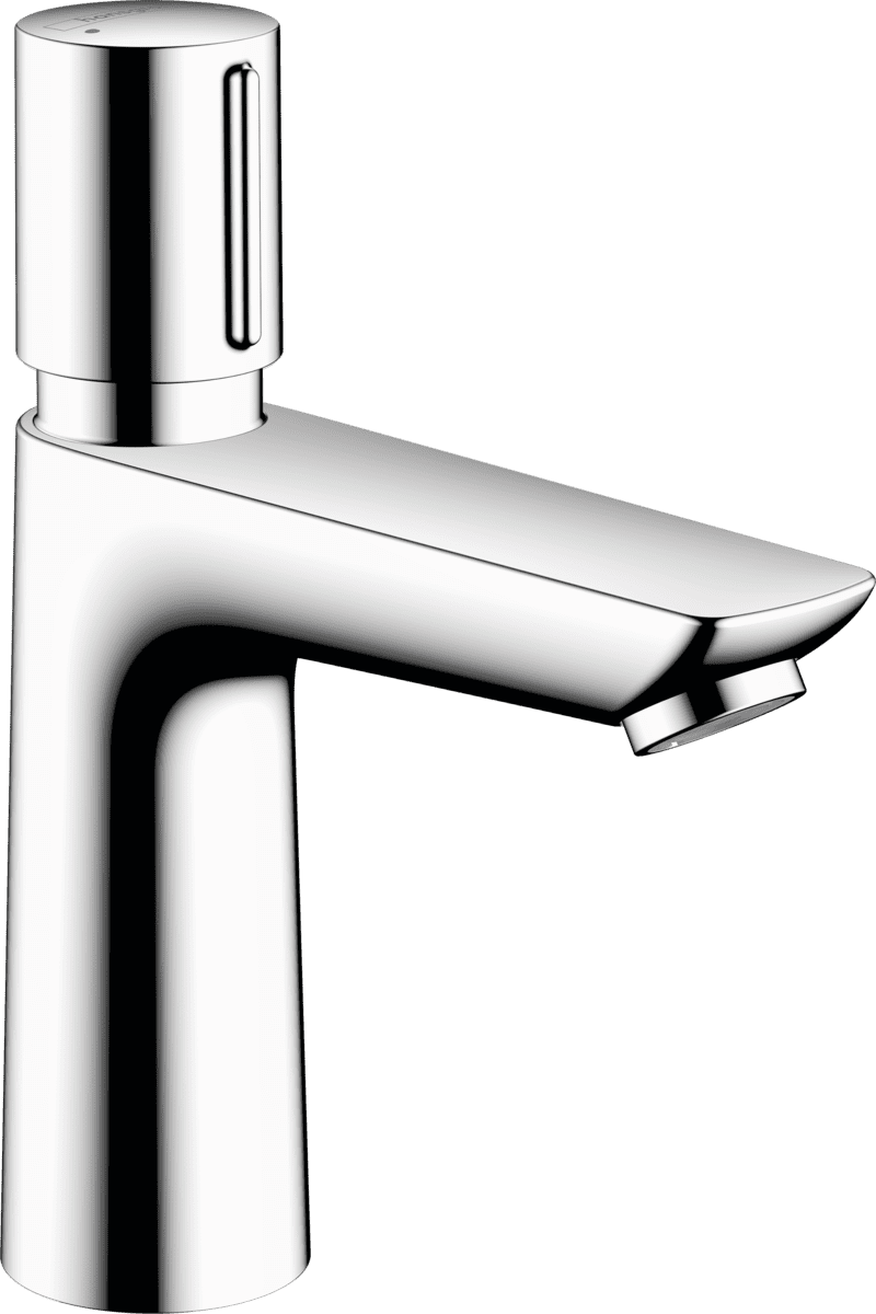 Bild von HANSGROHE Talis E Selbstschluss-Waschtischmischer 110 mit Temperaturregulierung ohne Ablaufgarnitur #71718000 - Chrom