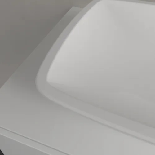 Bild von VILLEROY BOCH Loop & Friends Aufsatzwaschbecken, 585 x 380 x 110 mm, Weiß Alpin, mit Überlauf #51540001