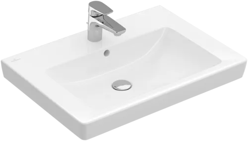 Bild von VILLEROY BOCH Subway 2.0 Waschbecken, 650 x 470 x 180 mm, Weiß Alpin, mit Überlauf #7113FA01