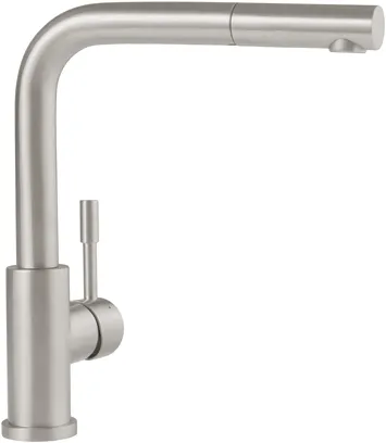Obrázek VILLEROY BOCH Steel Shower Kitchen tap, of Stainless steel, Matt Black #96970106