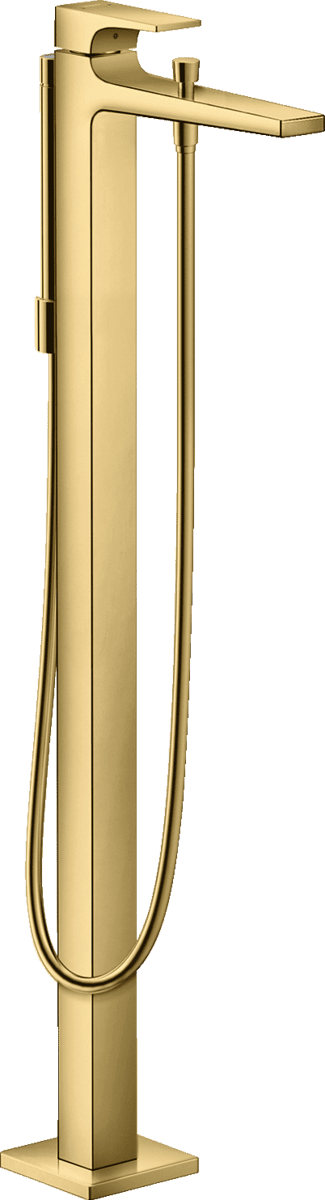 Bild von HANSGROHE Metropol Einhebel-Wannenmischer bodenstehend mit Hebelgriff #32532990 - Polished Gold Optic