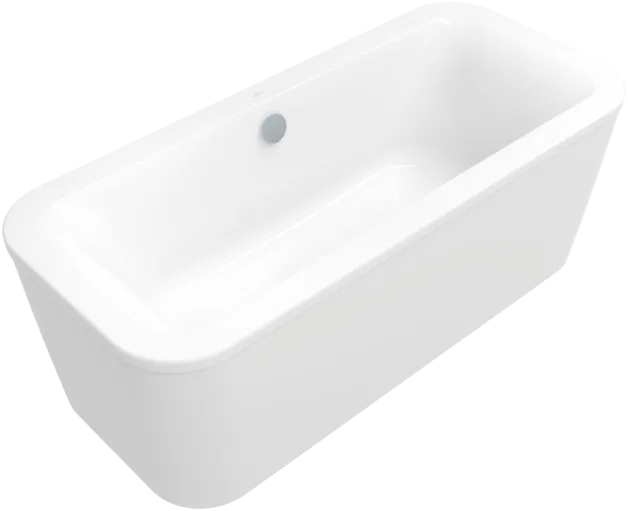 Bild von VILLEROY BOCH Loop & Friends freistehende Badewanne SQUARE, 1800 x 800 mm, Weiß Alpin #UBA180LFS7PDV01