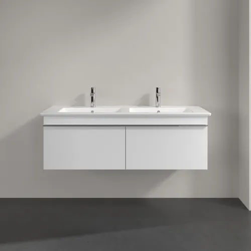 Bild von VILLEROY BOCH Venticello Waschbeckenunterschrank, 2 Auszüge, 1253 x 420 x 502 mm, Glossy White / Glossy White #A93901DH