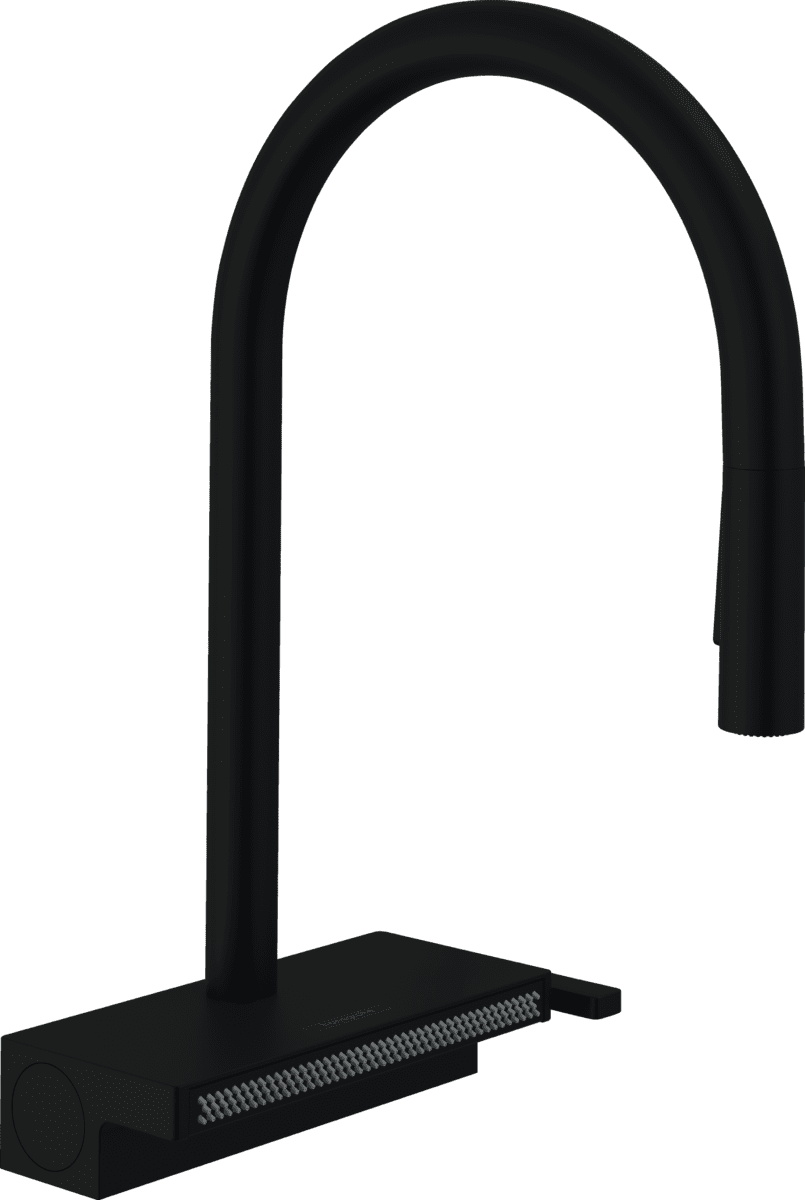 Bild von HANSGROHE Aquno Select M81 Einhebel-Küchenmischer 170, Ausziehbrause, 3jet #73837670 - Mattschwarz