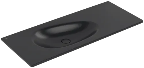 Bild von VILLEROY BOCH Antao Schrankwaschtisch, 1200 x 500 x 150 mm, Pure Black CeramicPlus, ohne Überlauf 4A77L3R7