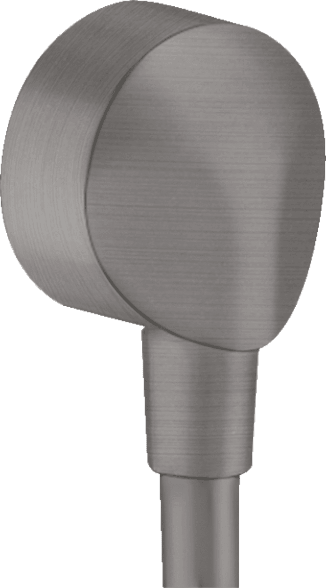 Bild von HANSGROHE FixFit Wandanschluss E ohne Rückflussverhinderer #27454340 - Brushed Black Chrome