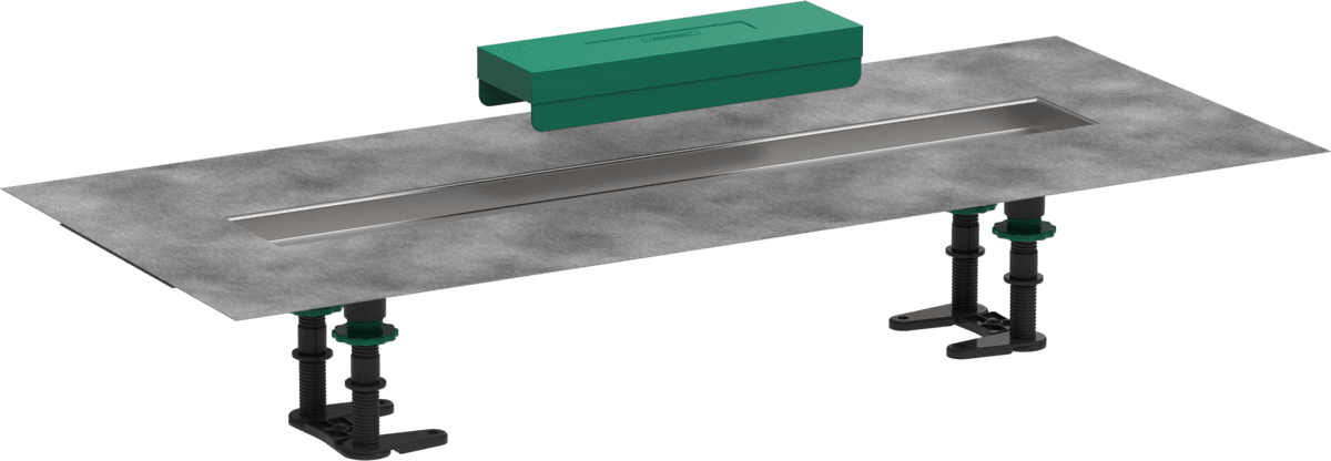 Bild von HANSGROHE RainDrain Installationsset 600 für Duschrinnen Fertigsets #56010180