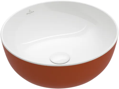 Bild von VILLEROY BOCH Artis Aufsatzwaschbecken, 430 x 430 x 130 mm, Rust, ohne Überlauf #417943BCW8