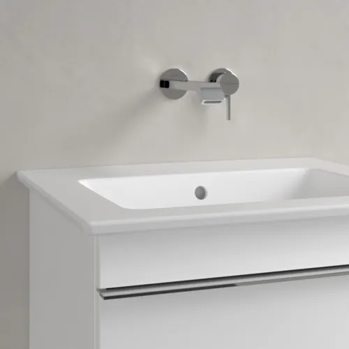 Obrázek VILLEROY BOCH Umyvadlo Venticello, 600 x 505 x 165 mm, Stone White CeramicPlus, s přepadem #412462RW