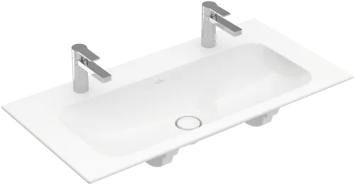 Bild von VILLEROY BOCH Finion Schrankwaschtisch, 1000 x 500 x 160 mm, Weiß Alpin CeramicPlus, ohne Überlauf #4164A1R1