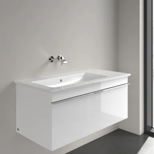 Bild von VILLEROY BOCH Venticello Schrankwaschtisch, 1000 x 500 x 170 mm, Weiß Alpin, mit Überlauf #4134L301