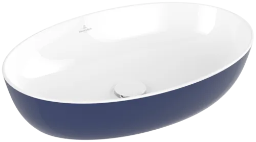 Bild von VILLEROY BOCH Artis Aufsatzwaschbecken, 610 x 410 x 130 mm, Deep Ocean, ohne Überlauf #419861BCS4