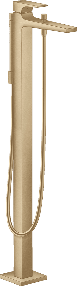 Bild von HANSGROHE Metropol Einhebel-Wannenmischer bodenstehend mit Hebelgriff #32532140 - Brushed Bronze