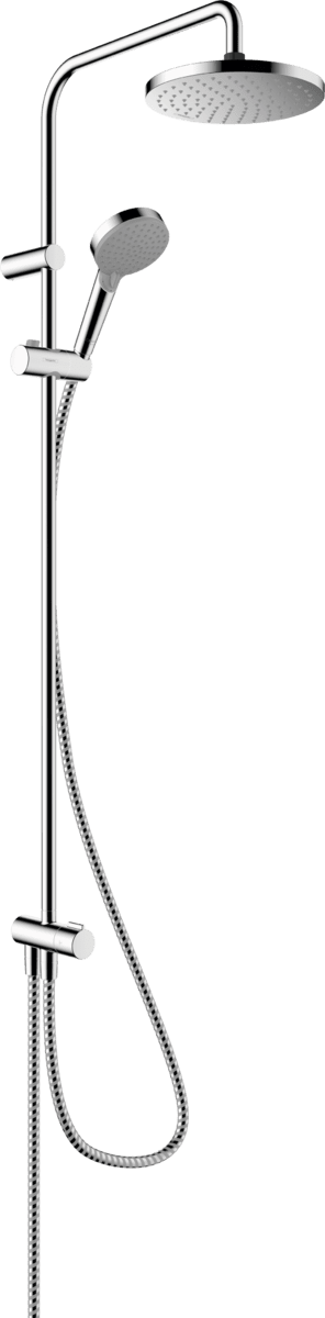 Bild von HANSGROHE Vernis Blend Showerpipe 200 1jet EcoSmart Reno #26099000 - Chrom