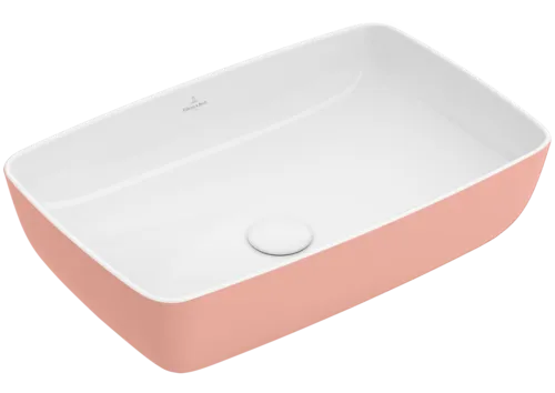 Bild von VILLEROY BOCH Artis Aufsatzwaschbecken, 580 x 385 x 130 mm, Powder, ohne Überlauf #417258BCT0