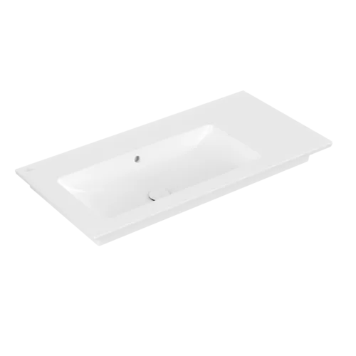 Obrázek VILLEROY BOCH Umyvadlo na skříňku Venticello, 1000 x 500 x 170 mm, Stone White CeramicPlus, s přepadem #4134L3RW