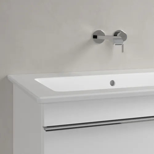 Picture of VILLEROY BOCH Venticello Vanity washbasin, 1000 x 500 x 170 mm, Stone White CeramicPlus, with overflow #4134L3RW