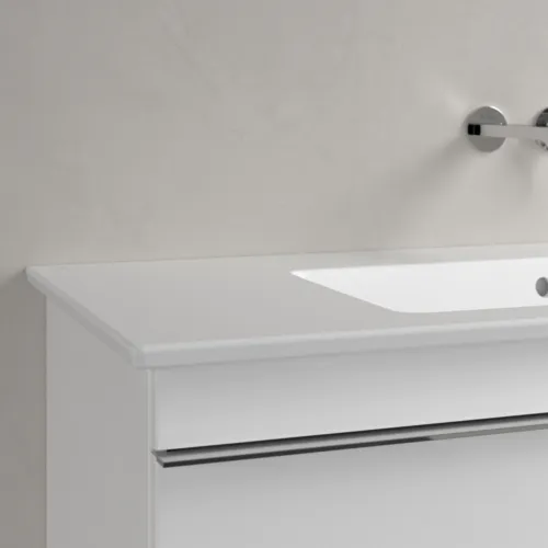 Obrázek VILLEROY BOCH Umyvadlo na skříňku Venticello, 1000 x 500 x 170 mm, Stone White CeramicPlus, s přepadem #4134R3RW