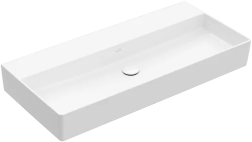 Bild von VILLEROY BOCH Memento 2.0 Waschbecken, 1000 x 470 x 135 mm, Weiß Alpin, ohne Überlauf, Unterseite geschliffen #4A221F01