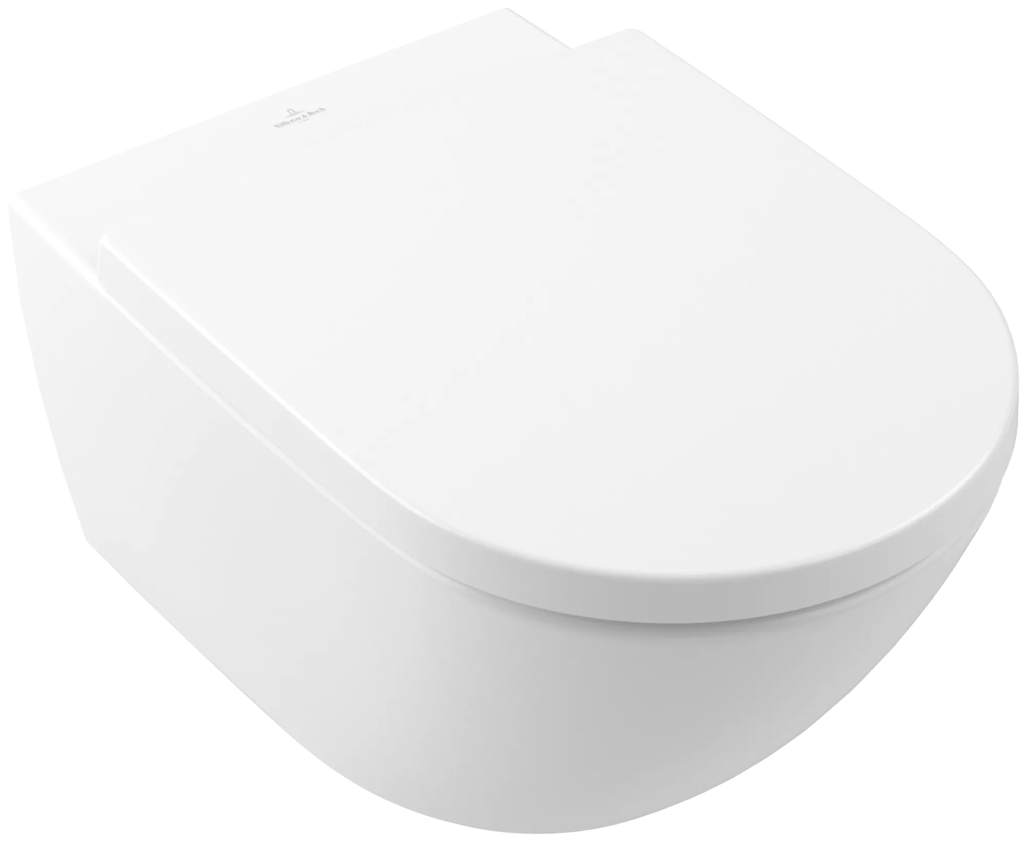 Bild von VILLEROY BOCH Subway 3.0 Tiefspül-WC spülrandlos, wandhängend, mit TwistFlush, Stone White CeramicPlus #4670T0RW