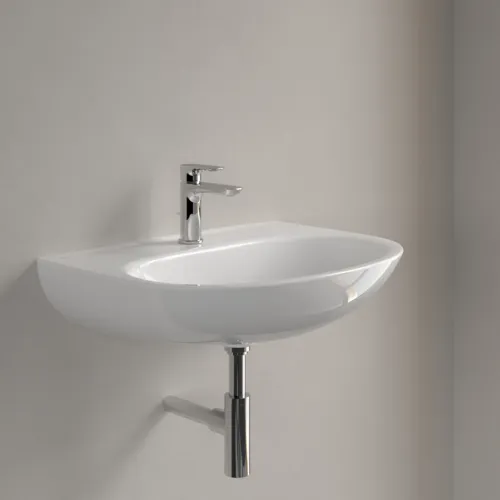 Bild von VILLEROY BOCH O.novo Waschbecken, 650 x 480 x 180 mm, Weiß Alpin, ohne Überlauf #4A406601