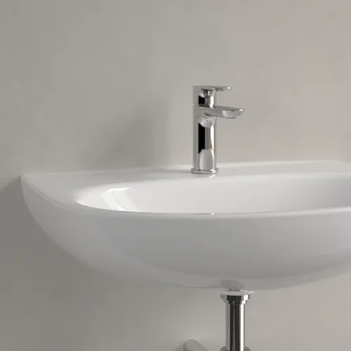 Bild von VILLEROY BOCH O.novo Waschbecken, 650 x 480 x 180 mm, Weiß Alpin, ohne Überlauf #4A406601