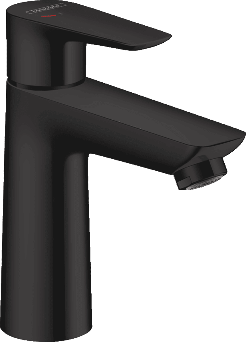 Bild von HANSGROHE Talis E Einhebel-Waschtischmischer 110 CoolStart ohne Ablaufgarnitur #71714670 - Mattschwarz