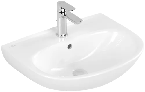 Bild von VILLEROY BOCH O.novo Waschbecken, 550 x 440 x 180 mm, Weiß Alpin, mit Überlauf #4A405501