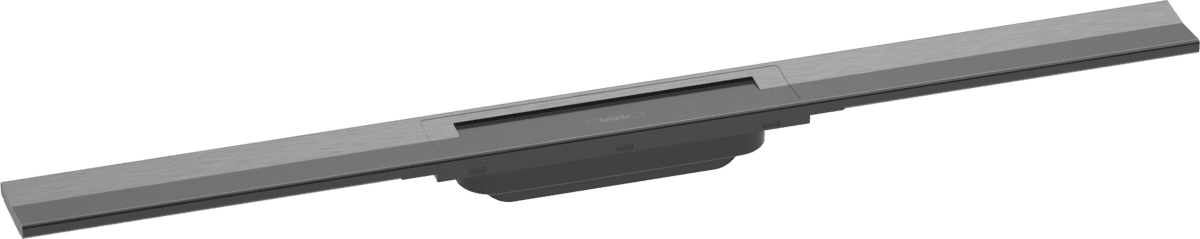 Bild von HANSGROHE RainDrain Flex Fertigset Duschrinne 800 kürzbar #56044340 - Brushed Black Chrome