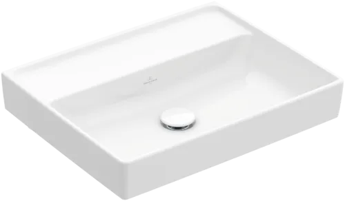 Bild von VILLEROY BOCH Collaro Waschbecken, 550 x 440 x 160 mm, Weiß Alpin CeramicPlus, ohne Überlauf #4A3358R1