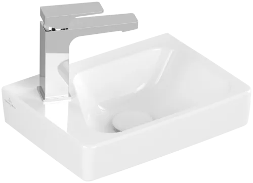 Bild von VILLEROY BOCH Architectura Handwaschbecken, 360 x 260 x 135 mm, Weiß Alpin, ohne Überlauf #43853701