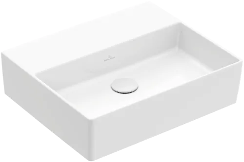 Bild von VILLEROY BOCH Memento 2.0 Waschbecken, 500 x 420 x 140 mm, Weiß Alpin, ohne Überlauf, Unterseite geschliffen #4A225F01